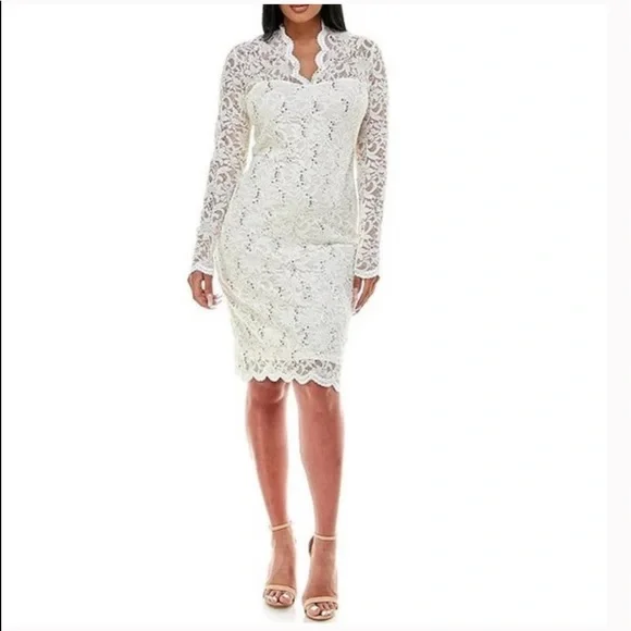 MARINA | Dresses | Nwtmarina Floral Stretch Lace Sheath Dress Sequin Long Sleeve Ivorygold | Poshmark MARINA | Dresses | Nwtmarina Floral Stretch Lace Sheath Dress Sequin Long Sleeve Ivorygold | Poshmark